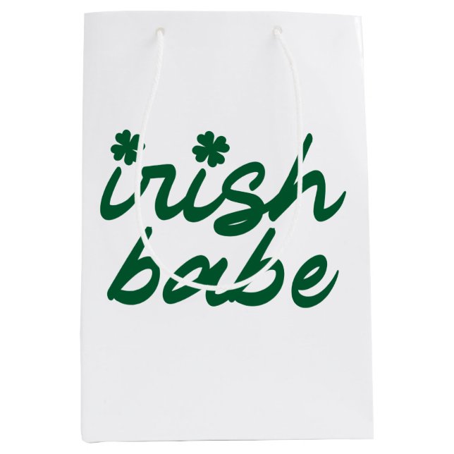 Bolsa De Regalo Mediana irish babe FL. EDITED FILE (Anverso)