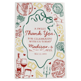 Bolsa De Regalo Mediana Italian Pasta Thats Amore Bridal Shower Favor