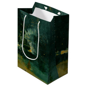 Bolsa De Regalo Mediana James Whistler - Nocturne en negro y oro