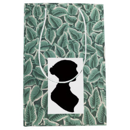 Bolsa De Regalo Mediana Jane Austen's Silhouette & Home Wallpaper