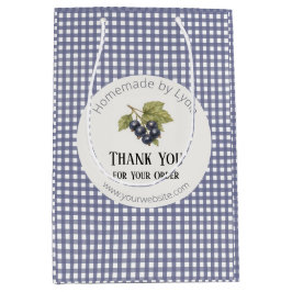 Bolsa De Regalo Mediana Jar casero elegante