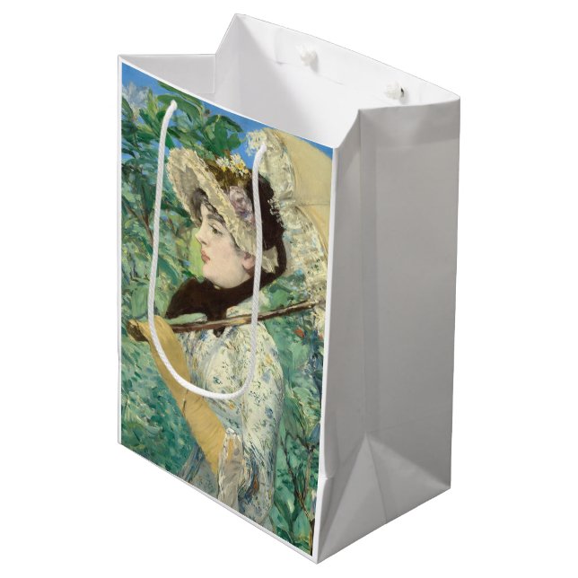 Bolsa De Regalo Mediana Jeanne (primavera) Edouard Manet (Angulo Anverso)