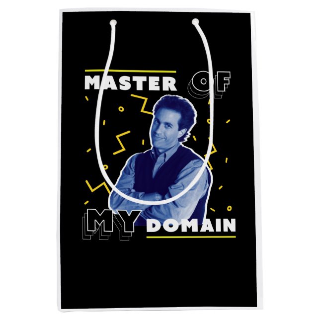 Bolsa De Regalo Mediana Jerry Seinfeld | Maestro de mi dominio (Anverso)