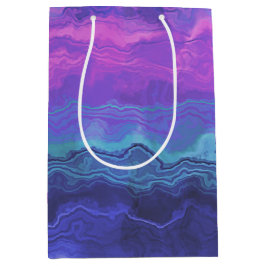 Bolsa De Regalo Mediana jeweltone agata ombre : 