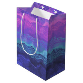 Bolsa De Regalo Mediana jeweltone agata ombre : 