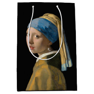 Bolsa De Regalo Mediana Johannes Vermeer, Chica de Pearl Earring