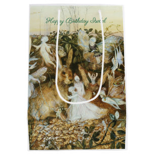Bolsa De Regalo Mediana John Fitzgerald Fantasy Bella Artes Fairy