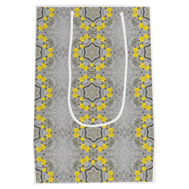 Bolsa De Regalo Mediana Jonquil Harmony Wheel  (Reverso)