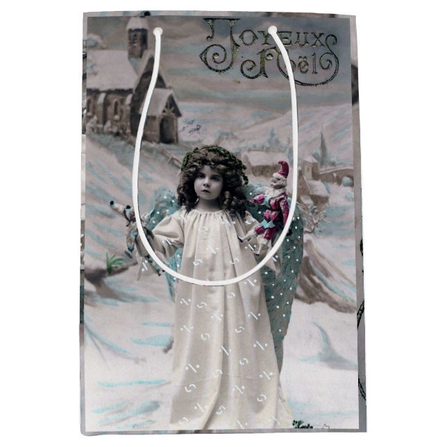 Bolsa De Regalo Mediana Joyeux Noel (Anverso)