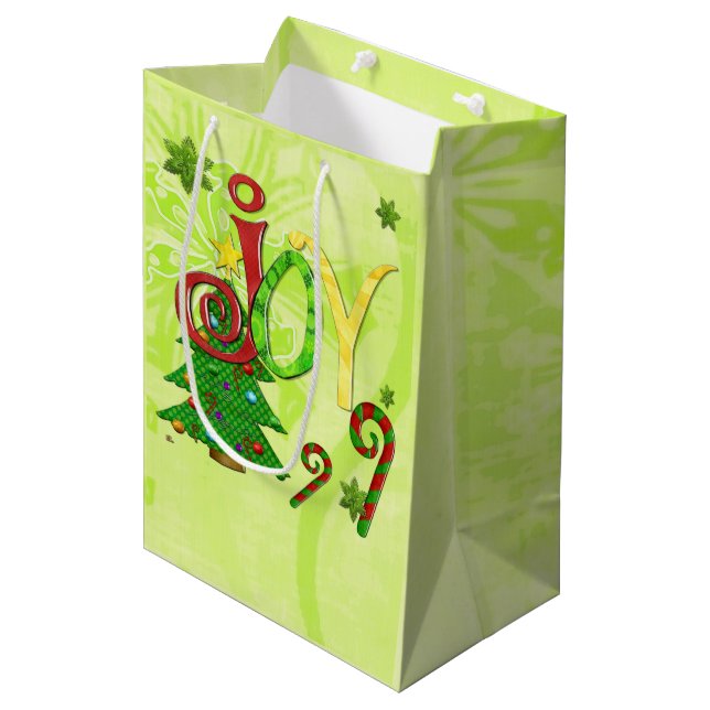 Bolsa De Regalo Mediana Joyous Occasions Whimsey PRESENT MEDIUM (Angulo Anverso)