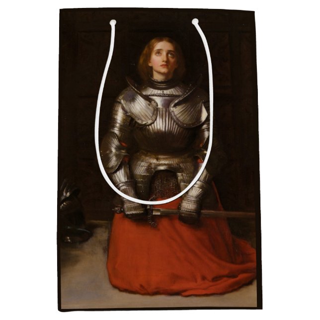 Bolsa De Regalo Mediana Juana de Arco (por John Everett Millais) (Anverso)