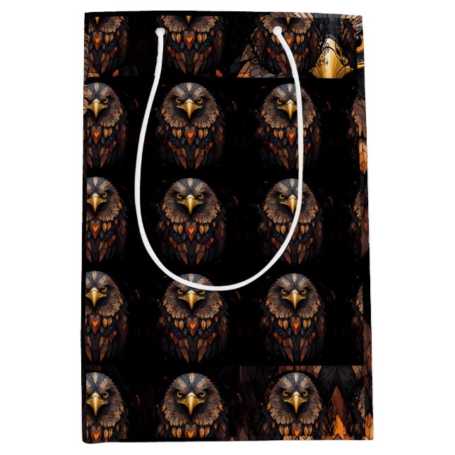 Bolsa De Regalo Mediana Juego de hojas planas de papel de ajuste de 3 (Anverso)