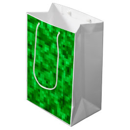 Bolsa De Regalo Mediana Juegos de equipo de campo de hierba verde para dep