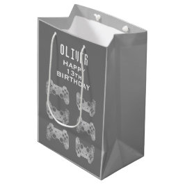 Bolsa De Regalo Mediana Jugador controlador de videojuegos Cumpleaños