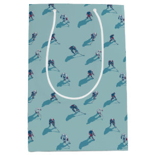 Bolsa De Regalo Mediana Jugadores de hockey sobre hielo