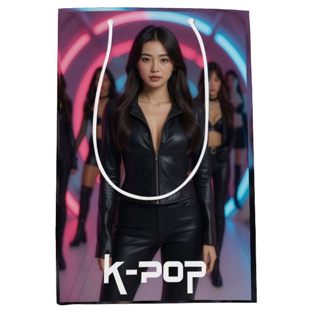 BOLSA DE REGALO MEDIANA K-POP (Anverso)