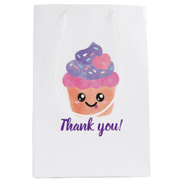 Bolsa De Regalo Mediana Kawaii Cupcake