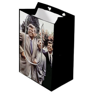 Bolsa De Regalo Mediana Kennedy Brothers, Presidente John, Robert y Ted
