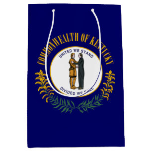 Bolsa De Regalo Mediana Kentucky Bluegrass Commonwealth State Flag