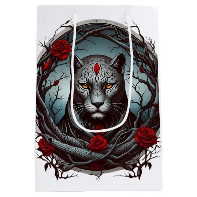 Bolsa De Regalo Mediana Keychain acrílico (Reverso)