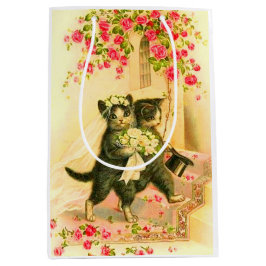 Bolsa De Regalo Mediana kitten newlyweds