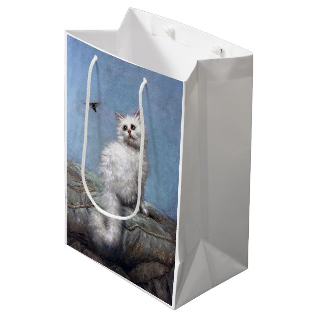 Bolsa De Regalo Mediana Kitten y Bee, Carl Kahler (Angulo Anverso)