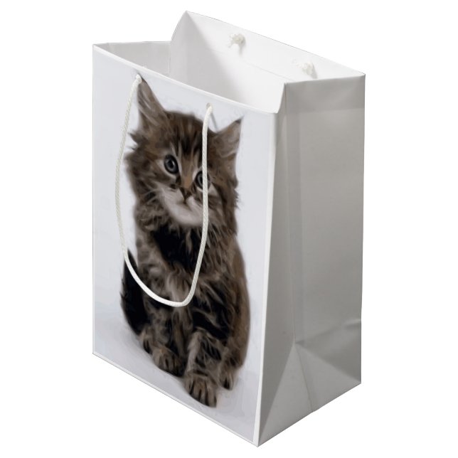 BOLSA DE REGALO MEDIANA KITTY CAT (Angulo Anverso)