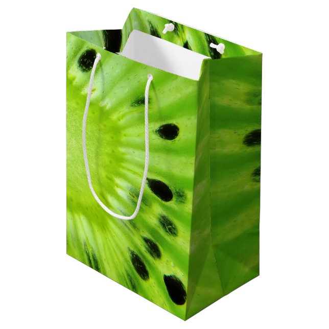 Bolsa De Regalo Mediana Kiwi (Angulo Anverso)