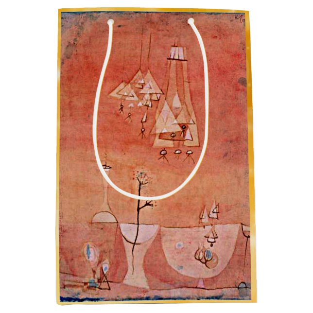 Bolsa De Regalo Mediana Klee - Laboratorio Botánico (Anverso)