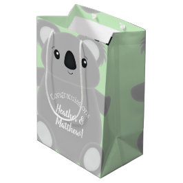 Bolsa De Regalo Mediana Koala Bear Baby Shower