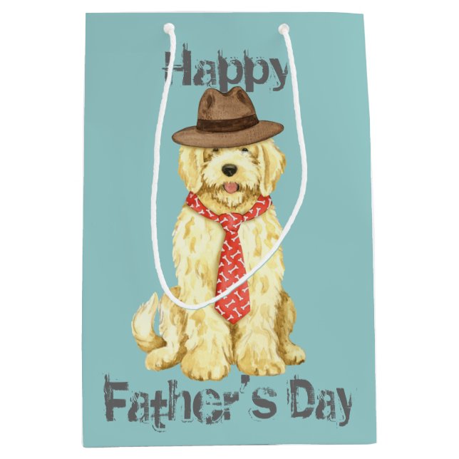 Bolsa De Regalo Mediana Komondor Dad (Anverso)