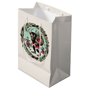 Bolsa De Regalo Mediana Krampus Navidad
