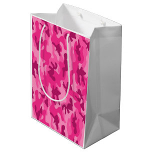 Bolsa De Regalo Mediana La aventura rosada de Camo le hace divertirse