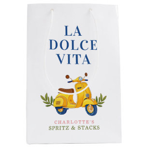 Bolsa De Regalo Mediana La Dolce Vita Spritz & Stack Favor de Mahjong