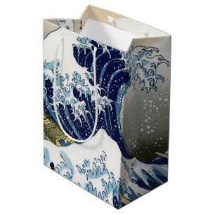 Bolsa De Regalo Mediana La gran ola de Kanagawa