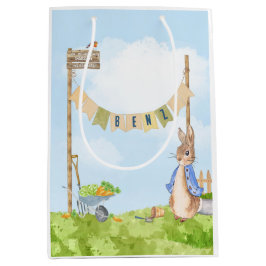 Bolsa De Regalo Mediana La jardinería de Pedro el Conejo