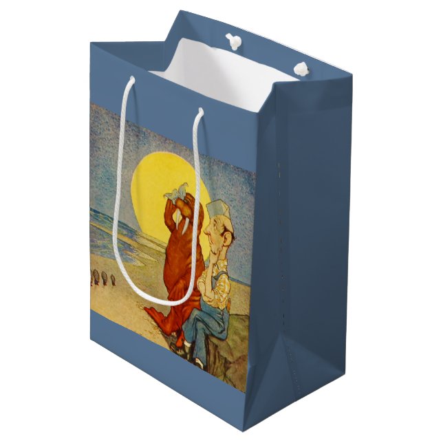 Bolsa De Regalo Mediana La morsa y el carpintero (Angulo Anverso)