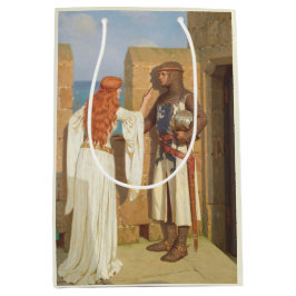 Bolsa De Regalo Mediana La sombra del caballero (por Edmund Blair Leighton