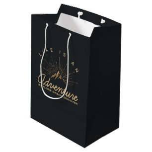Bolsa De Regalo Mediana La vida es una aventura explorando el sueño descub