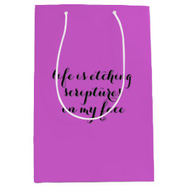 Bolsa De Regalo Mediana La vida se acerca a 2