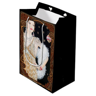 Bolsa De Regalo Mediana La vieja dama de Art Déco de la Viña