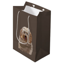Bolsa De Regalo Mediana Labradoodle Goldendoodle Poodle Dog Mascota