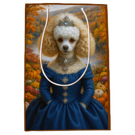 Bolsa De Regalo Mediana Lady Autumn , Poodle 