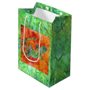 Bolsa De Regalo Mediana Lagarto del batik