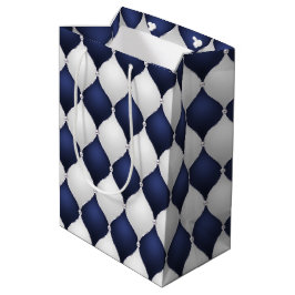 Bolsa De Regalo Mediana Lazo de Navidad de terciopelo