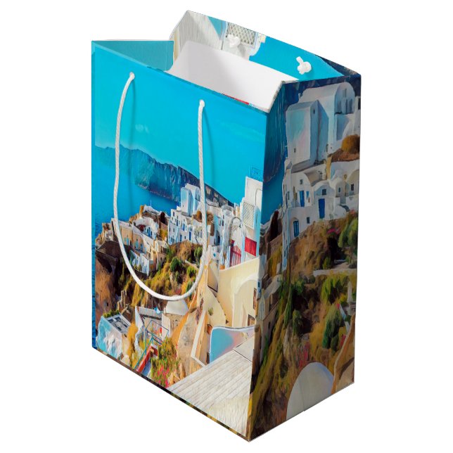 Bolsa De Regalo Mediana ldp SANTORINI - panorama - (Angulo reverso)