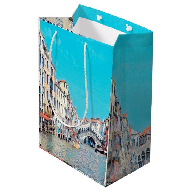 Bolsa De Regalo Mediana ldp VENICE - Gran Canal - Playa Rialto - (Angulo reverso)