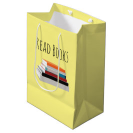 Bolsa De Regalo Mediana Leer libros Lover Personalizado