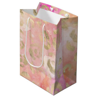 Bolsa De Regalo Mediana Leopard Paint Series Design 5