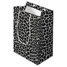 Bolsa De Regalo Mediana Leopardo de la nieve